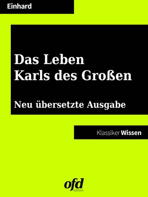 cover image of Das Leben Karls des Großen